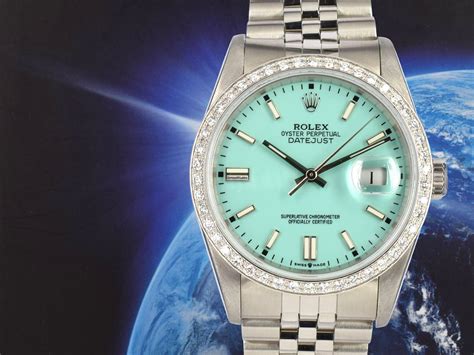 tiffany blue rolex women's|rolex tiffany blue 36mm price.